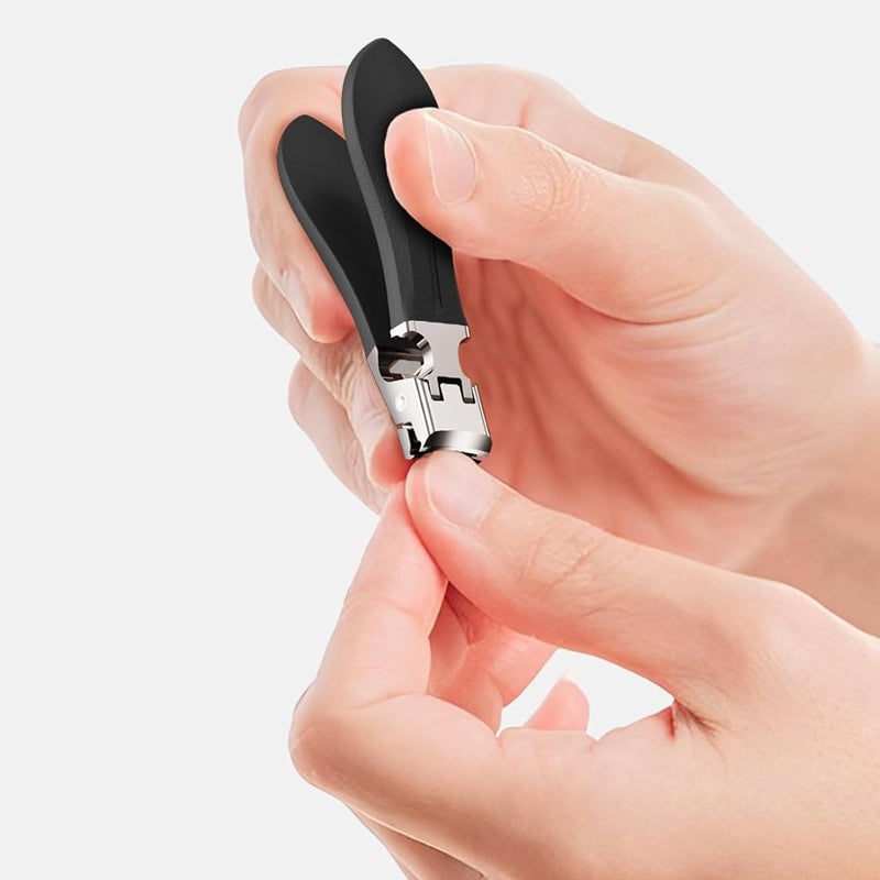 BowLift | Wide Jaw Opening Anti-Splash Slanted Nail Clipper