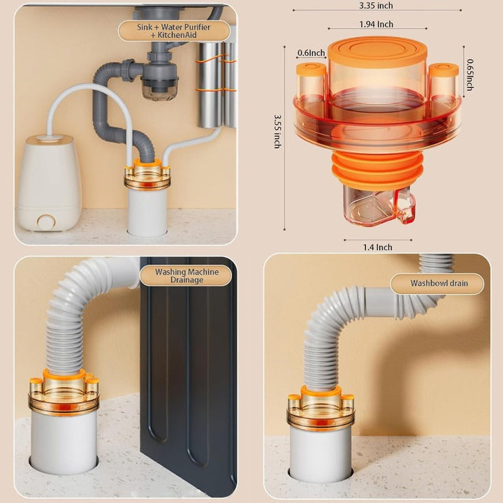 BowLift | TidyDrain – Eliminates drain odors and pests immediately, keeps freshness preserved