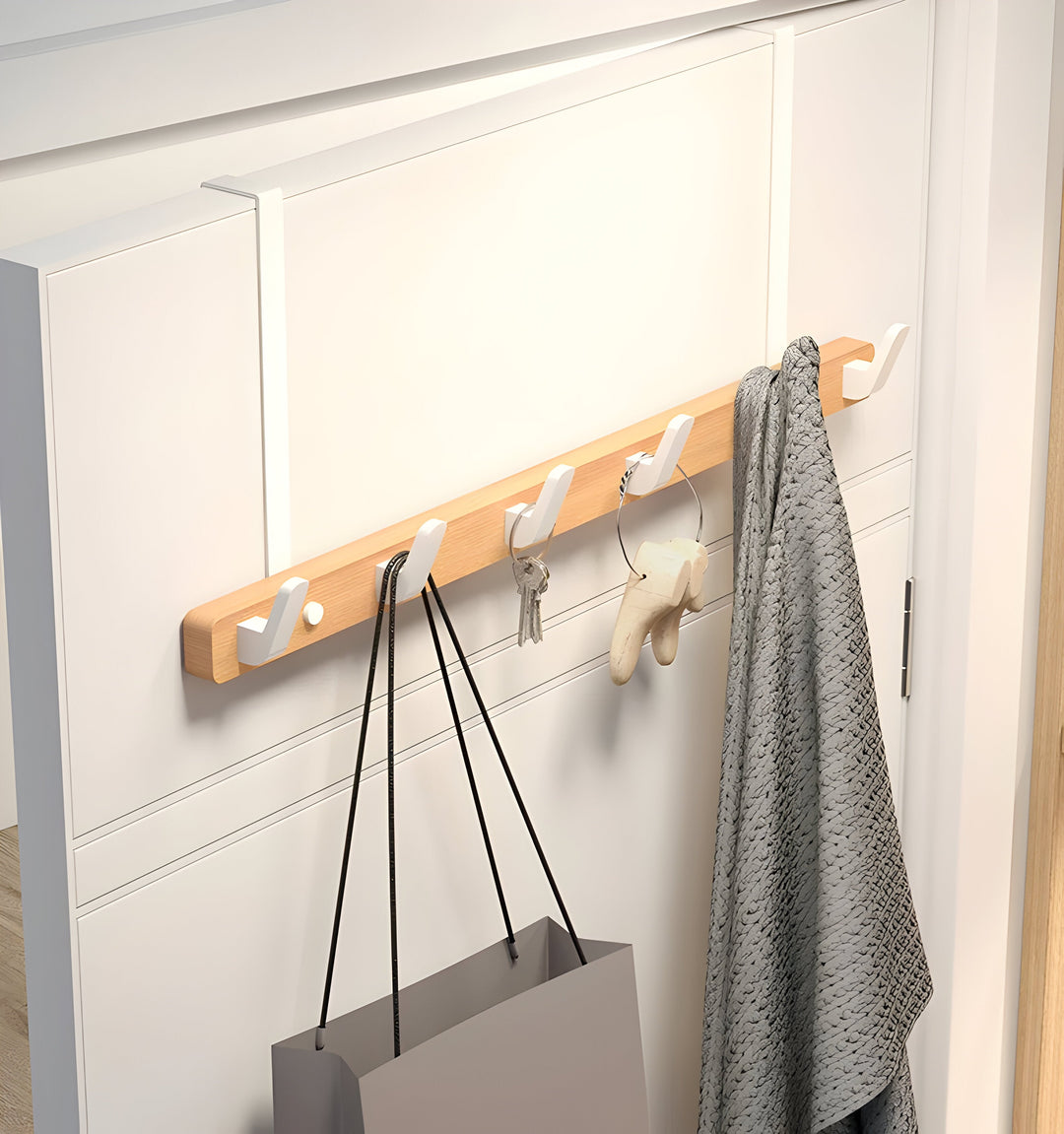 WalnutWisp Hook – Walnut Wood Wall Hook | Bowlift