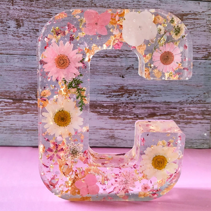 BowLift | Dried Flower Letters Night Light