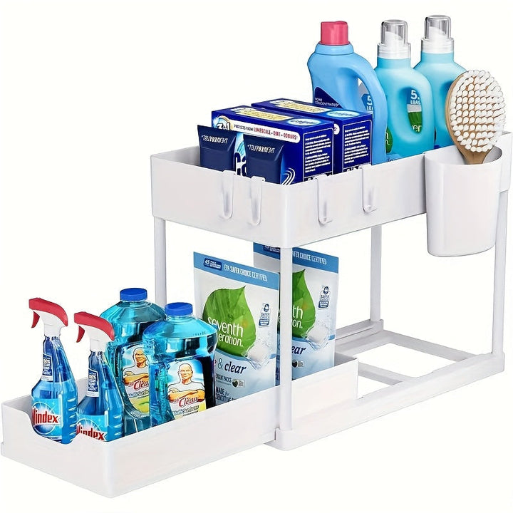 Extendable Sink Cabinet Organizer | Bowlift