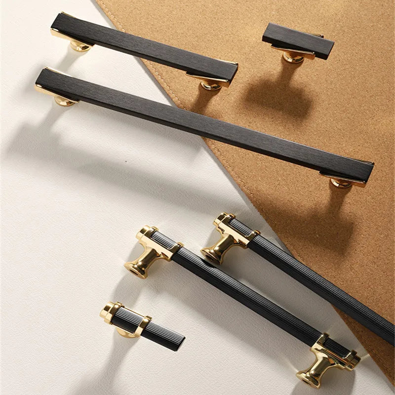 Cabinet Drawer Handle, Double Color Long Door Handle | Bowlift