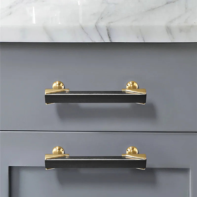Cabinet Drawer Handle, Double Color Long Door Handle | Bowlift