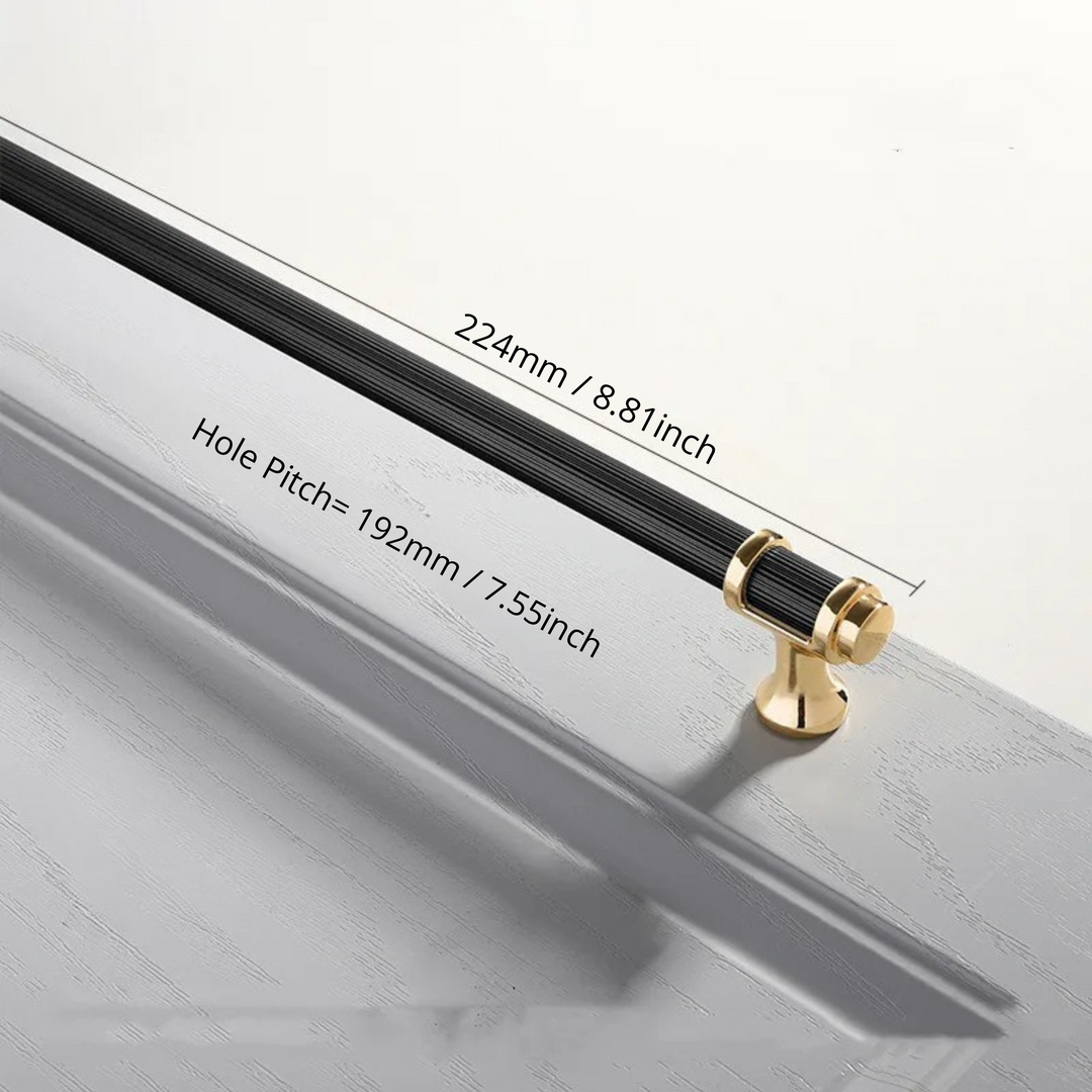 Cabinet Drawer Handle, Double Color Long Door Handle | Bowlift