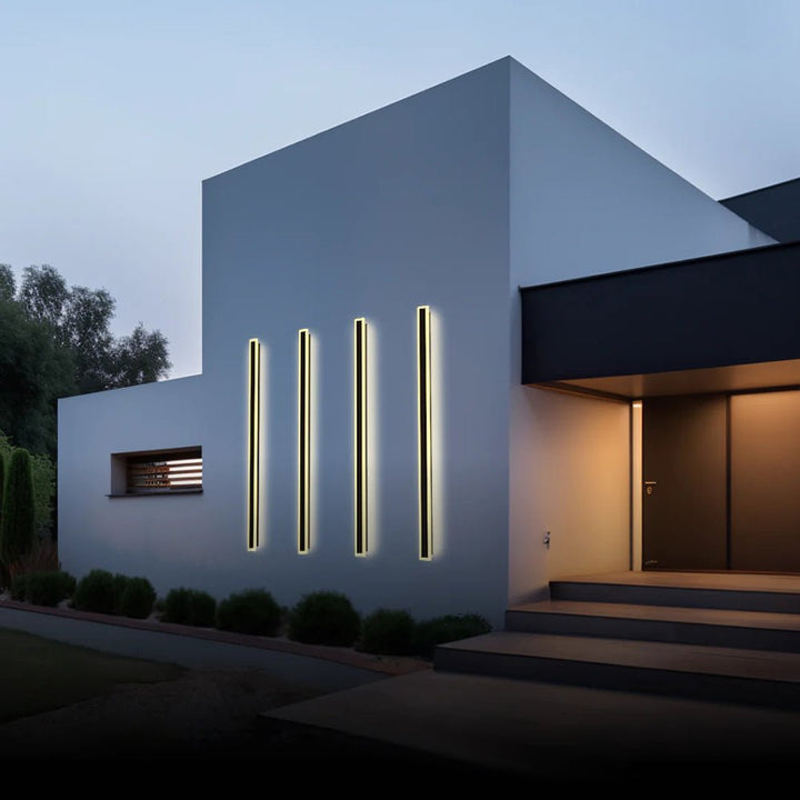 BowLift | NOCTARA – Elegant Modern Outdoor Wall Light for Garden & Balcony