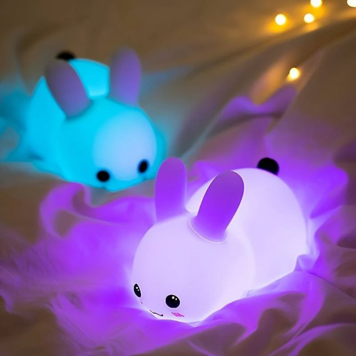 BowLift | Bunnilo Kids Night Light Bunny | Gentle Sleep Light | Child Safe & Energy Saving