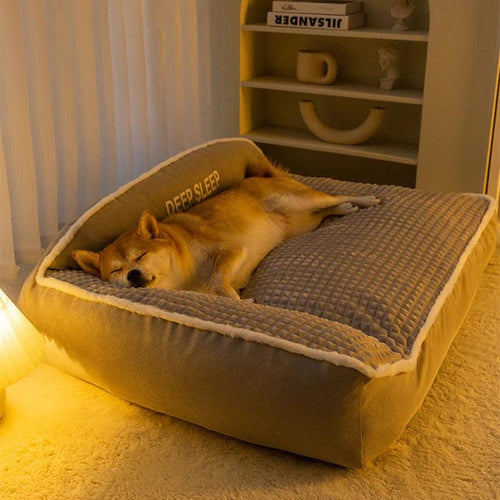 Orthopedic dog bed with soft, washable cover | Bowlift