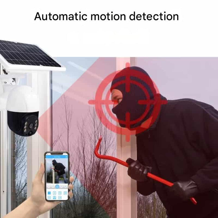 DualGuard Solar 4K – Wireless 4K Security Camera with Solar Panel and 4G | Bowlift