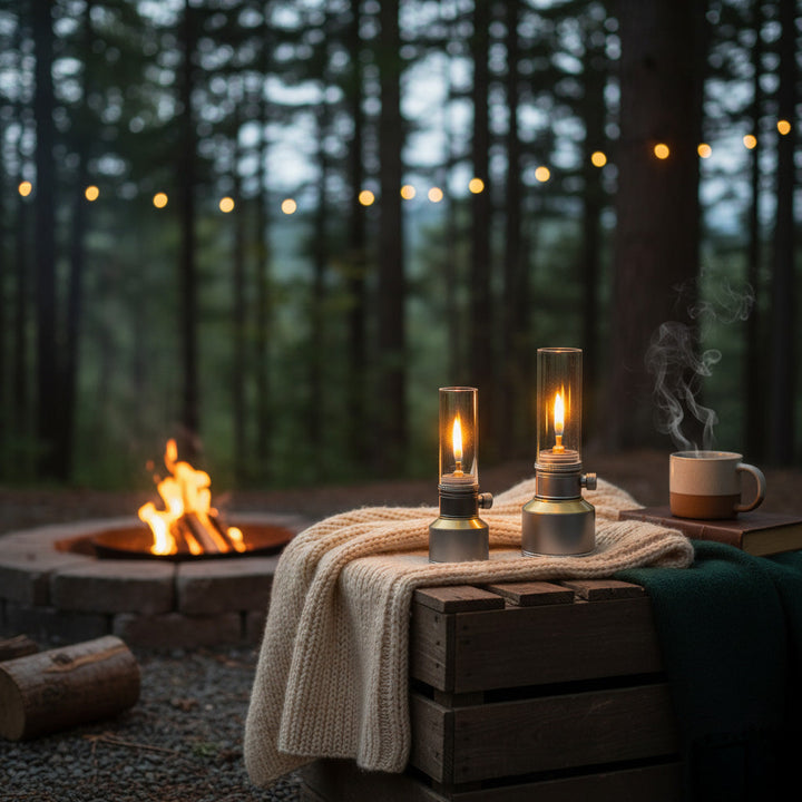 Mountain Peak Campsite Lamp | Bowlift