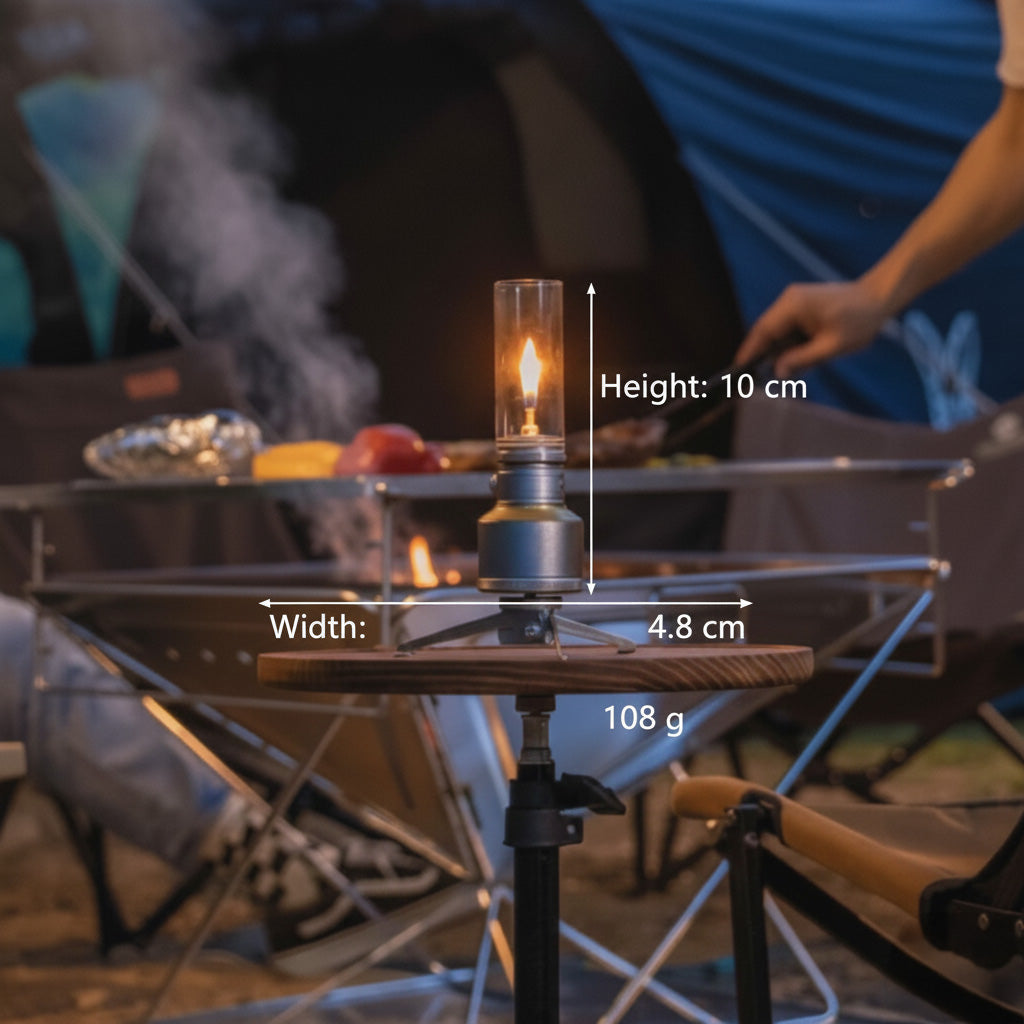 Mountain Peak Campsite Lamp | Bowlift
