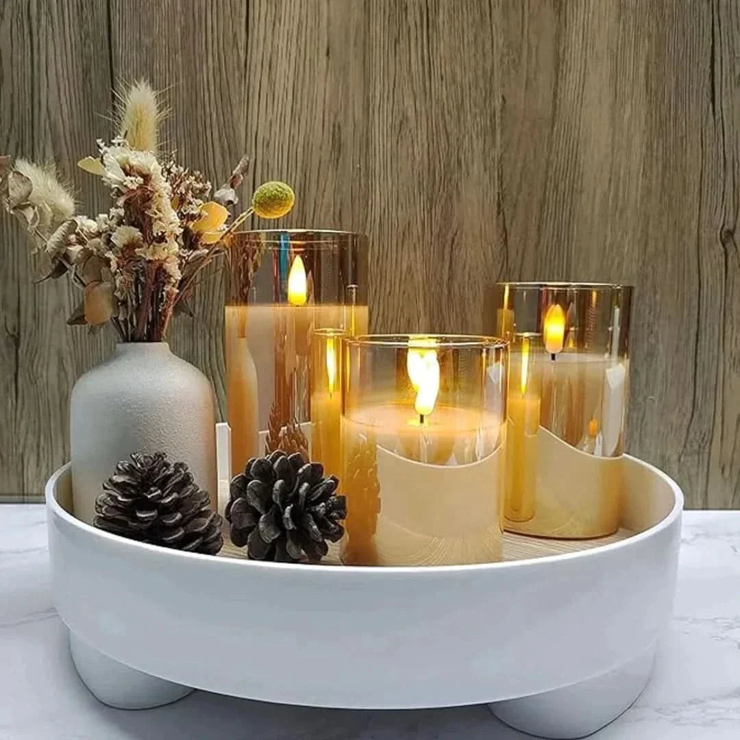 BowLift | Flameless LED Candle Set with Remote Control