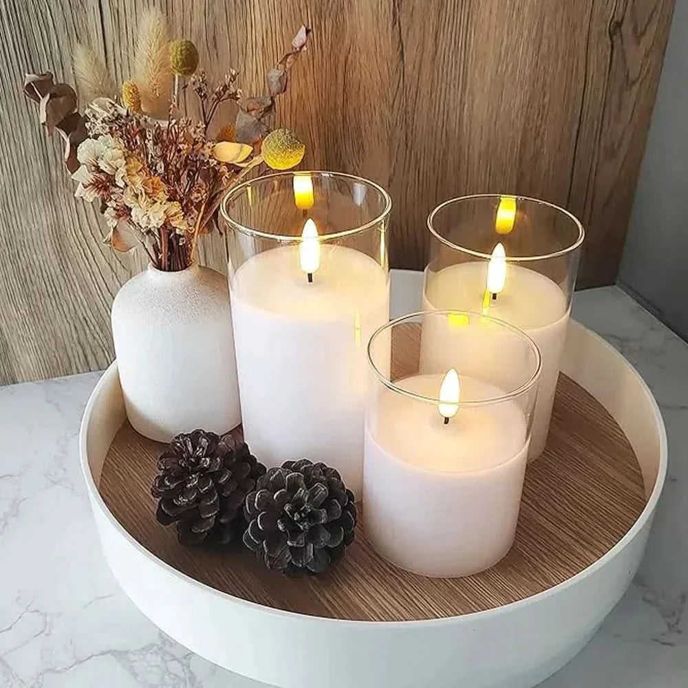 BowLift | Flameless LED Candle Set with Remote Control