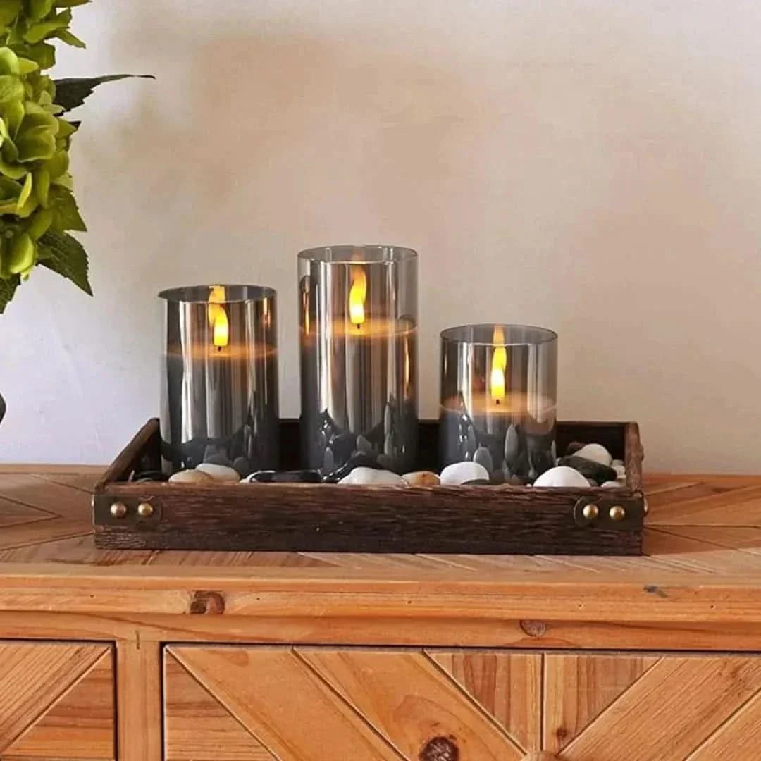 BowLift | Flameless LED Candle Set with Remote Control