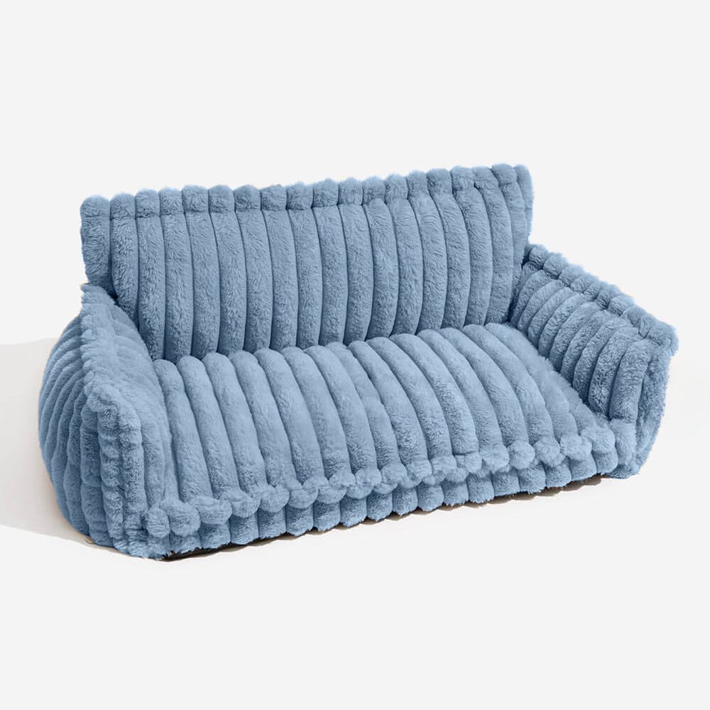 BowLift | CANILUX – Orthopedic Dog Bed with Raised Headrest & Soft Cushion