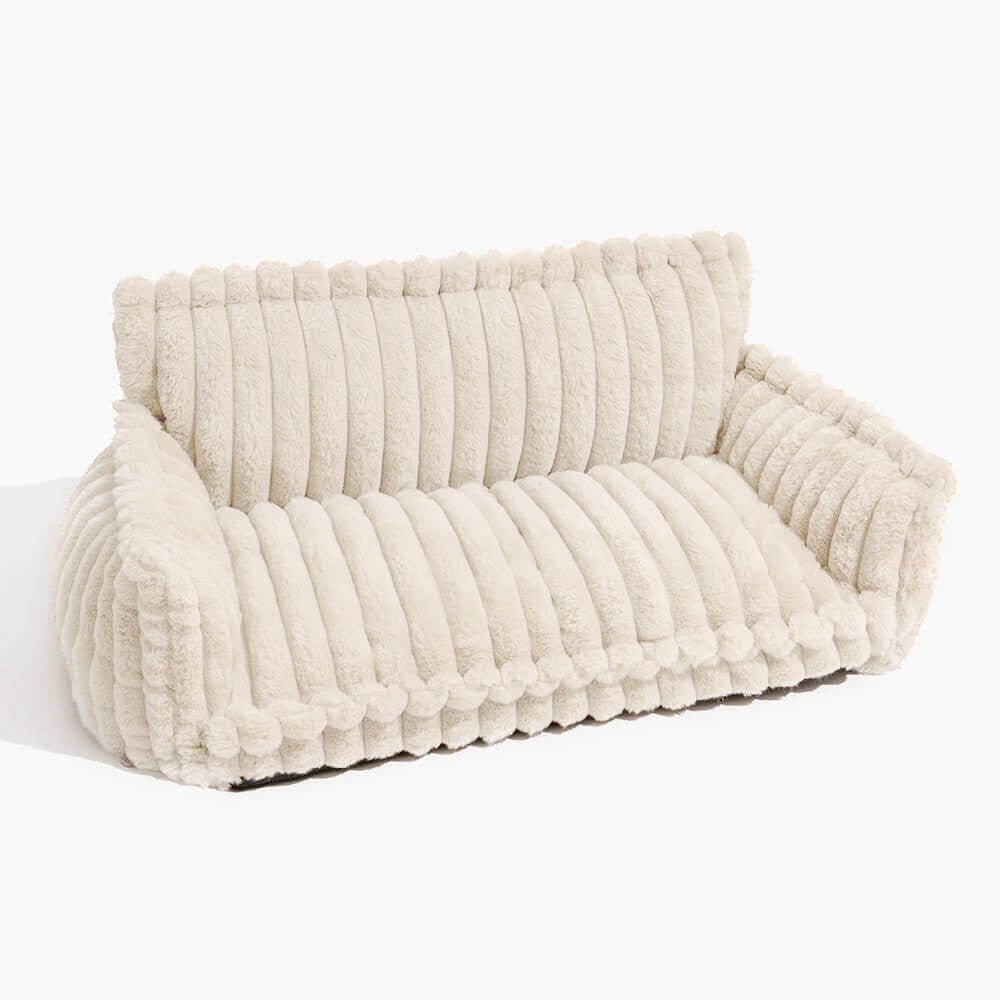 BowLift | CANILUX – Orthopedic Dog Bed with Raised Headrest & Soft Cushion