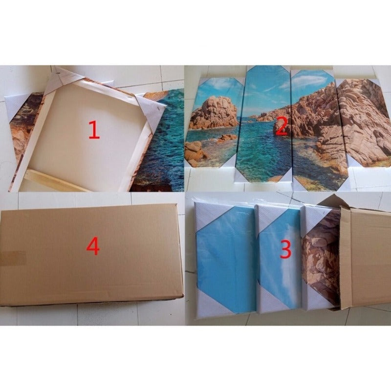 5 Panel "Levi-Ackerman Attack On Titan Anime"- Print Painting Wall Art Poster | Bowlift