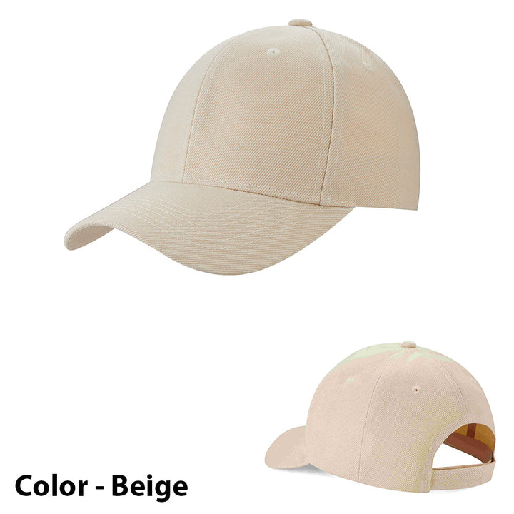 Baseball cap solid color - in many colors! | Bowlift