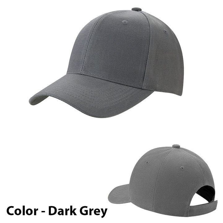 Baseball cap solid color - in many colors! | Bowlift