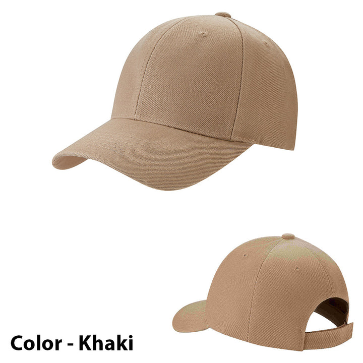 Baseball cap solid color - in many colors! | Bowlift