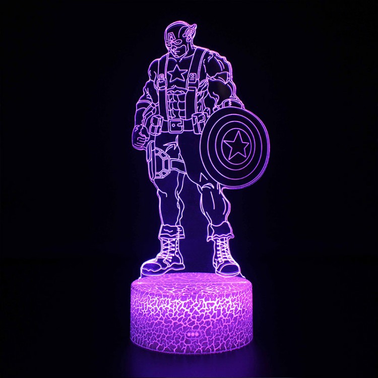 BowLift | 3D Lamp Marvel Captain America