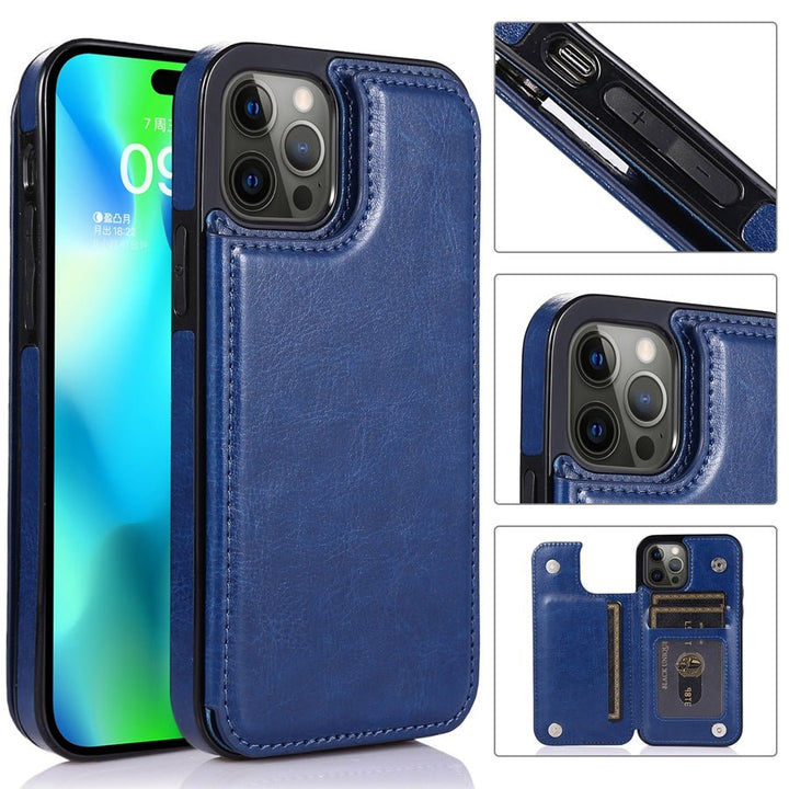 BowLift | CARDHOLD LEATHER – Elegant Smartphone Case with Card Slots