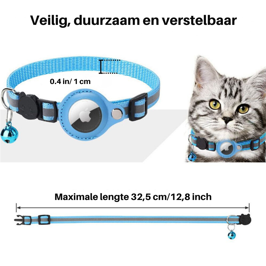 Cat Collar with Safety Buckle - Milo Bowlift
