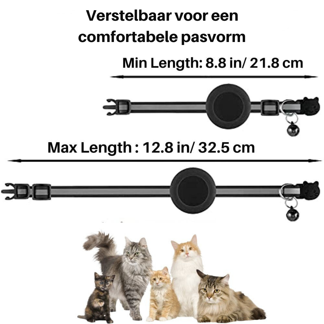 Cat Collar with Safety Buckle - Milo Bowlift