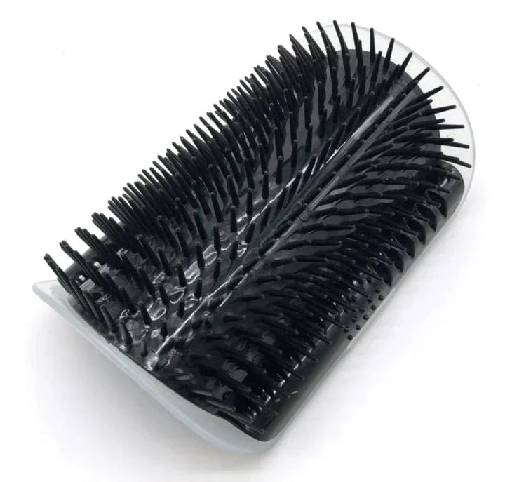 Cat Corner Brush for Self-Grooming - PurrGroom Bowlift