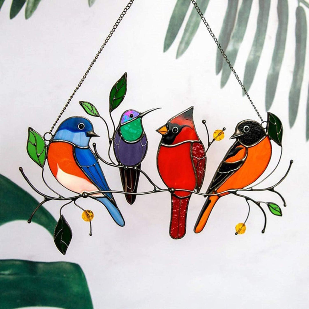 BowLift | Glass window decorations in the shape of birds