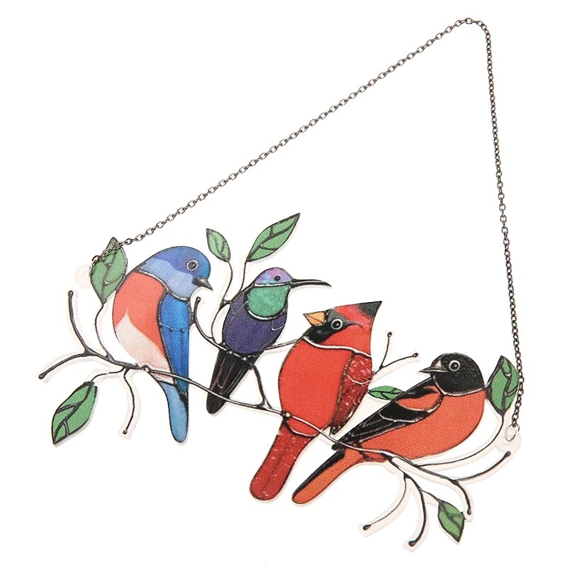 BowLift | Glass window decorations in the shape of birds