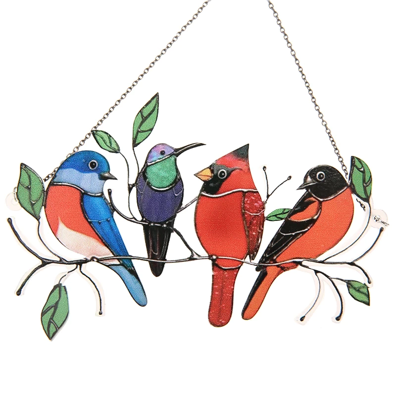 BowLift | Glass window decorations in the shape of birds