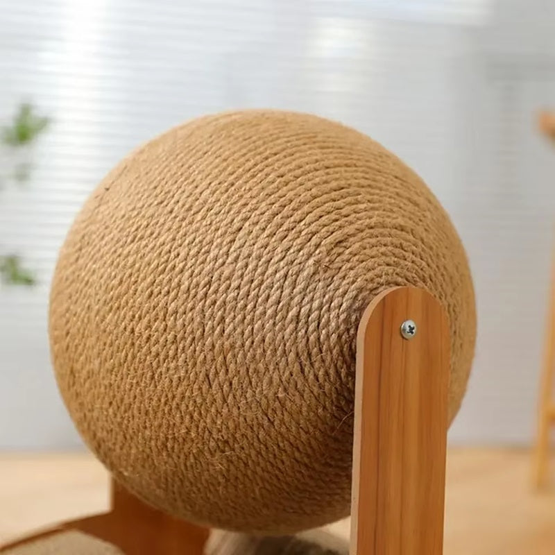 BowLift | Durable Cat Scratching Post with Sisal Ball