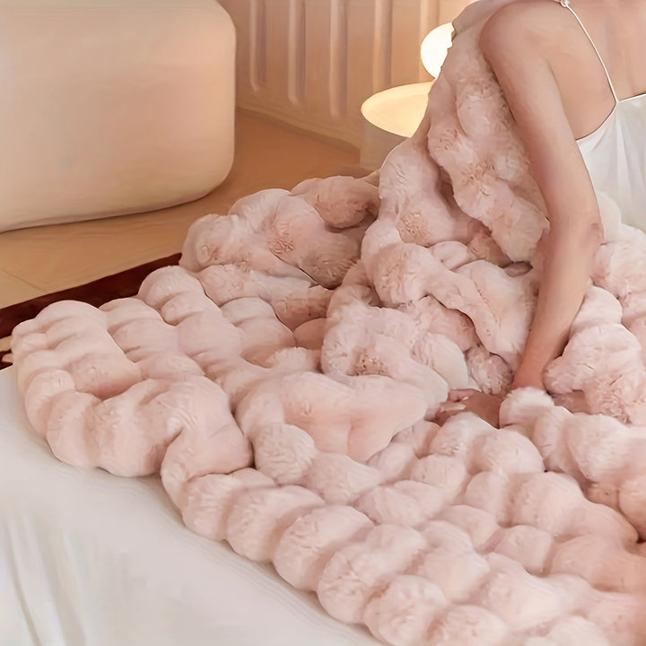 BowLift | Elegant Rabbit Fleece Blanket - Luxury and Durable