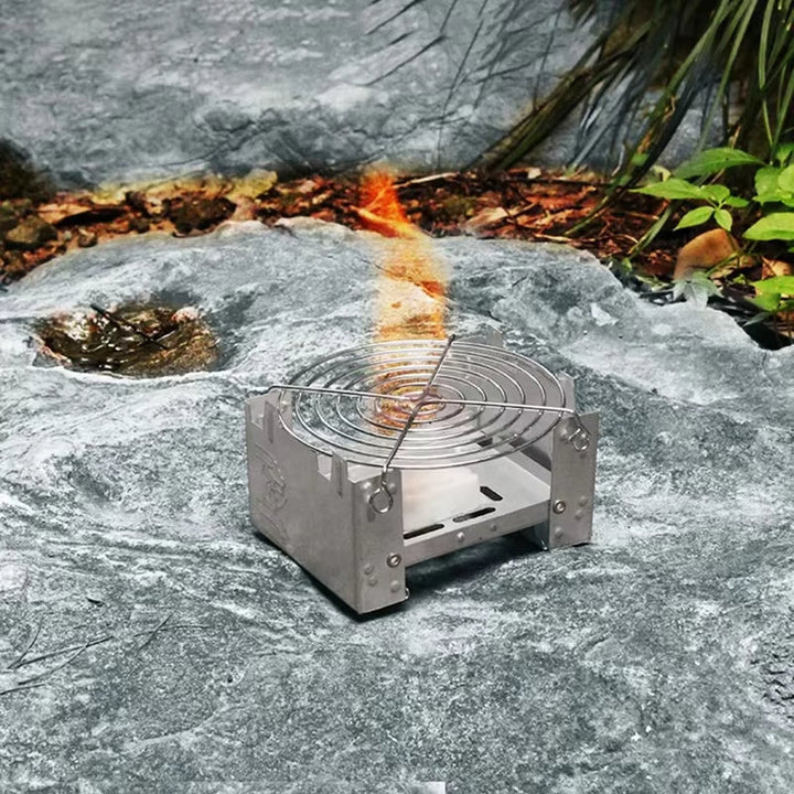 BowLift | Ultra-Lightweight Folding Ironwood Pocket Size Burner