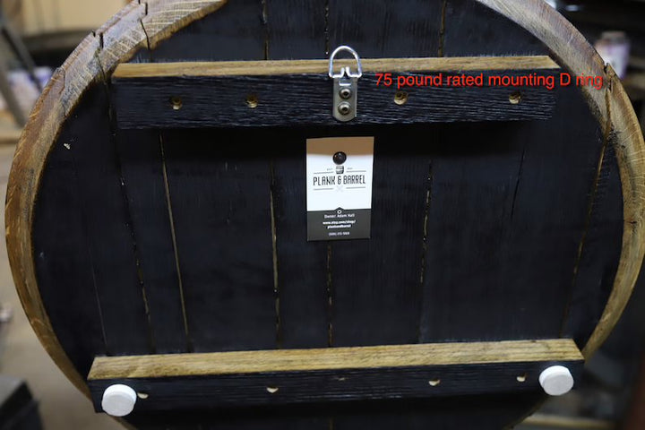 BowLift | Bourbon whiskey barrel shelf