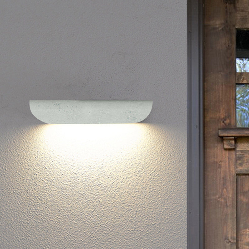 BowLift | Modern Waterproof Curved Outdoor Wall Lamp