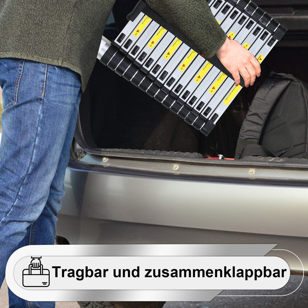 Telescopic Ladder Aluminum Load capacity up to 150kg 2.6m-5m | Bowlift
