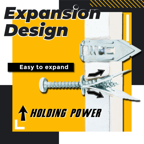 BowLift | WallViper Drywall Anchors and Screws Kit