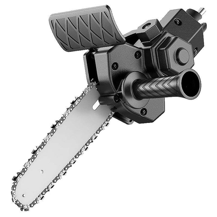 BowLift | ELECTRIC DRILL MODIFIED TO ELECTRIC CHAINSAW DRILL ATTACHMENT