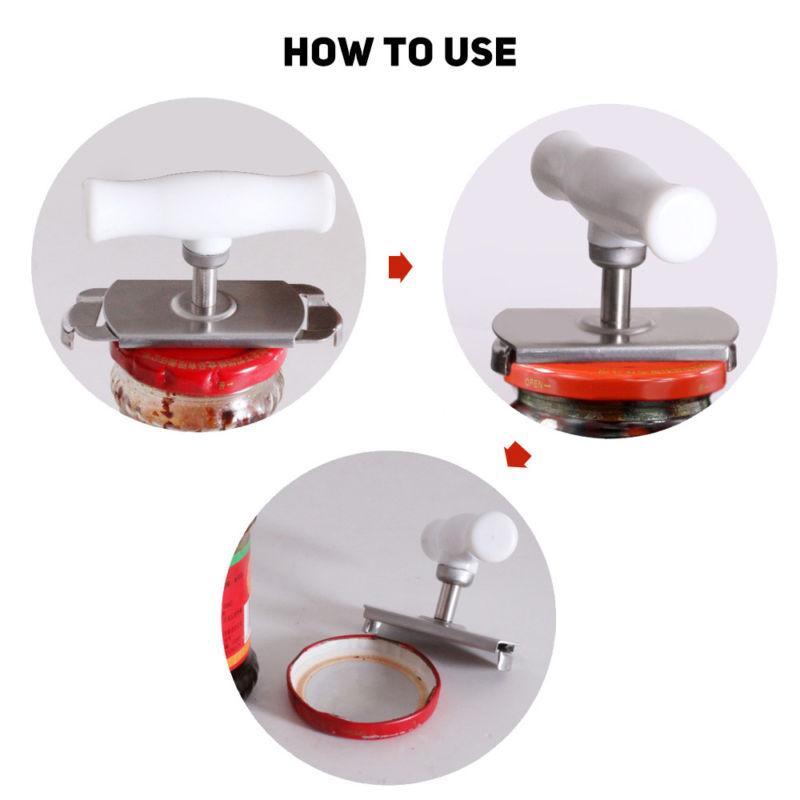 BowLift | Non-slip Stainless Steel Jar Opener