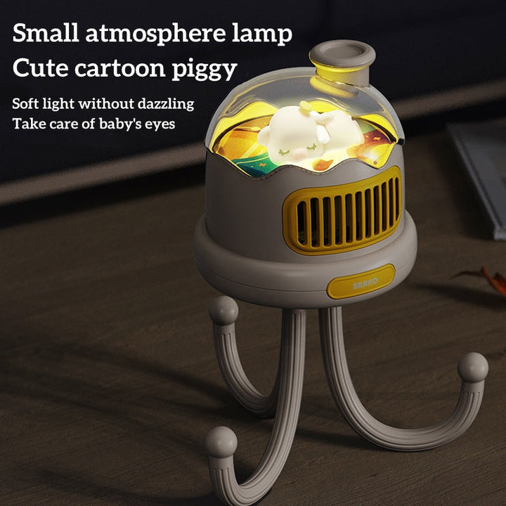 USB Rechargeable Portable Mosquito Repellent Stroller Fan | Bowlift