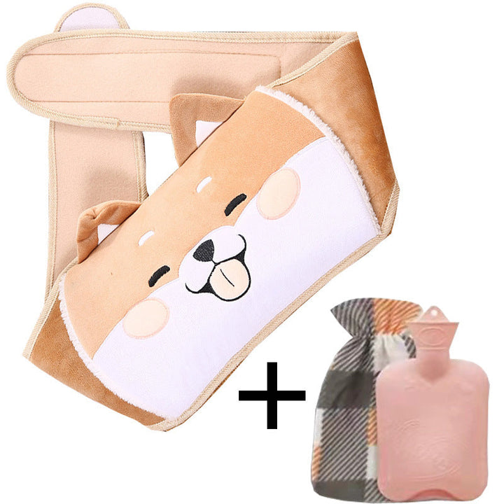 BowLift | Plush Refillable Hot Water Bottle Belt