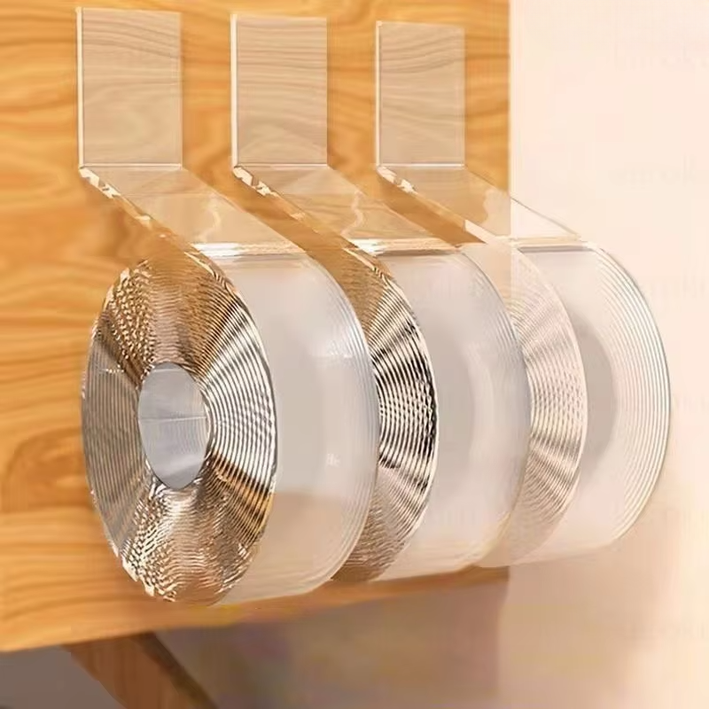 BowLift | Transparent Double Sided Nano Adhesive Tape - 1M 3M 5M Reusable Waterproof Mounting Roll