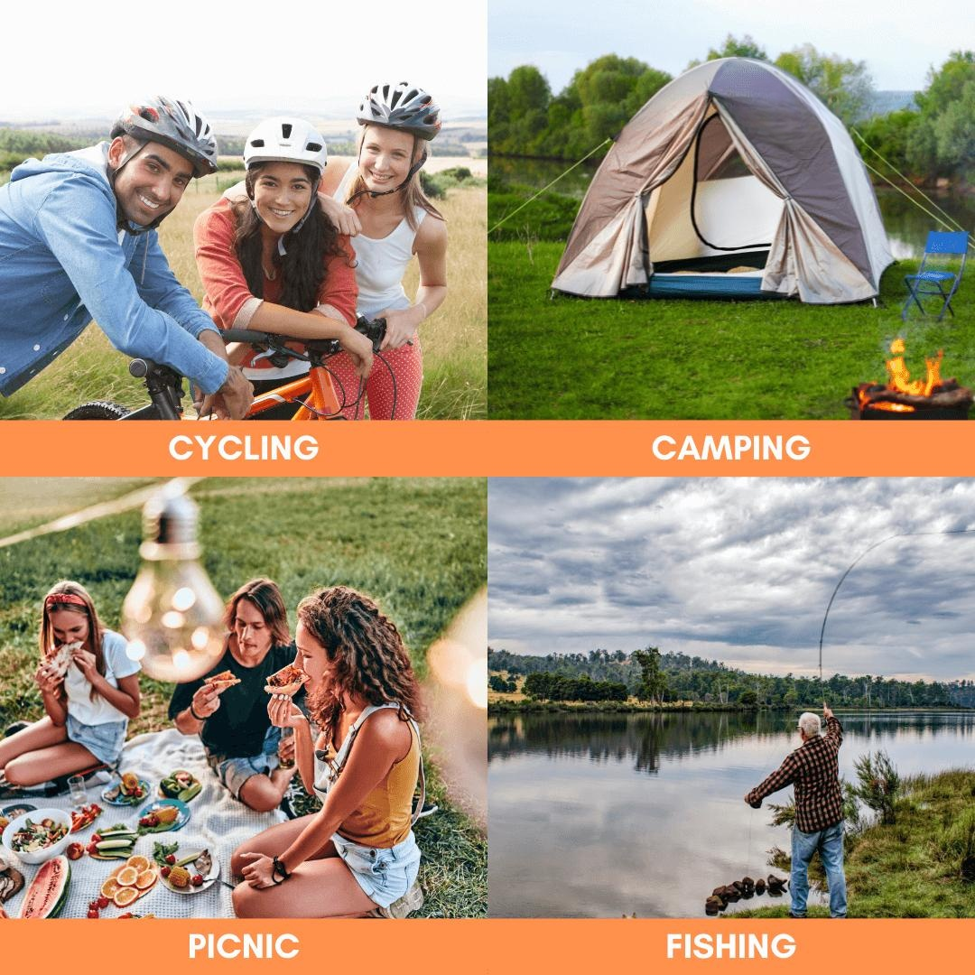 SolarFlow Portable Shower — Experience warm freedom and freshness wherever the adventure calls | Bowlift