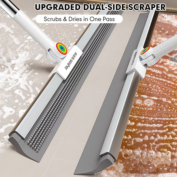 Floor wiper with rubber lip & TPE bristles | Bowlift
