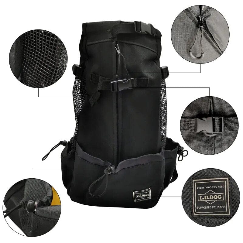 Bowlift Dog Travel Backpack