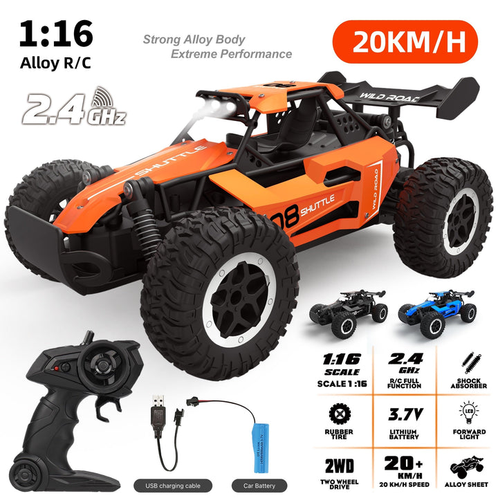 BowLift | Remote Control Off-Road Alloy Racing Car