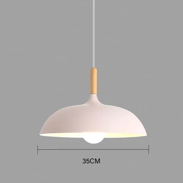 BowLift | Ceiling Light in Scandinavian Oak - ScandiLuxe