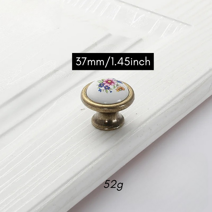 Ceramic Cabinet Drawer Door Furniture Handle and Door Knob | Bowlift