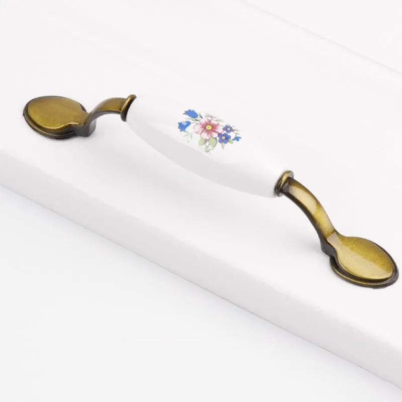 Ceramic Cabinet Drawer Door Furniture Handle and Door Knob | Bowlift